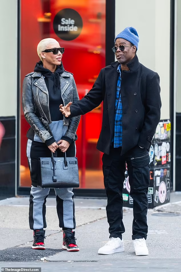 Chris Rock and Amber Rose Spotted Together in New York After Christmas Celebration (Photos)