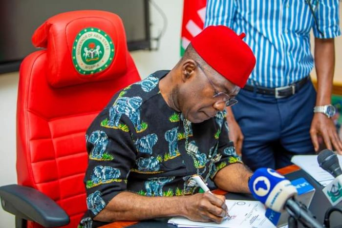 Governor Otti Signs N567.2 Billion Budget for Abia in 2024