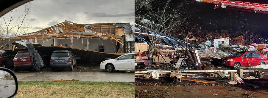 Tragedy as Severe Storms Ravage Central Tennessee, Claiming Lives and Causing Havoc
