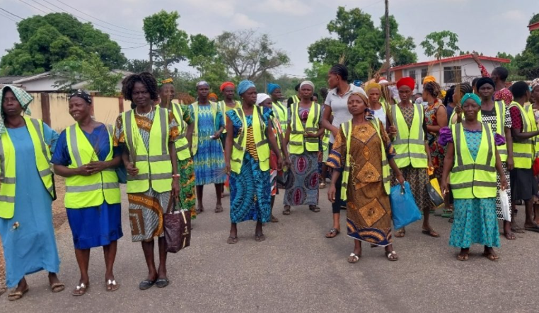 Ondo Street sweepers protest over 4 months unpaid salary
