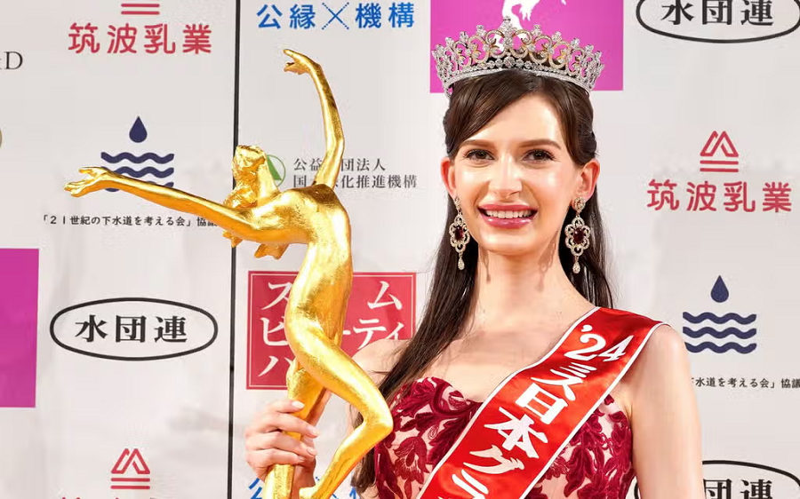 Debate Erupts as Ukrainian-Born Model Wins Miss Japan Title