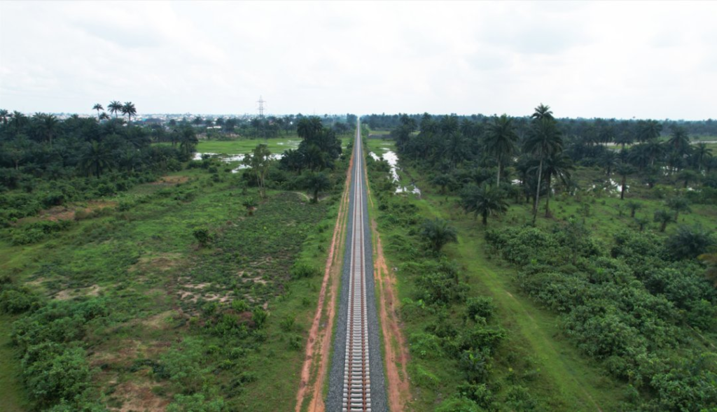 CCECC Completes Track Laying on Port Harcourt-Aba Rail Line