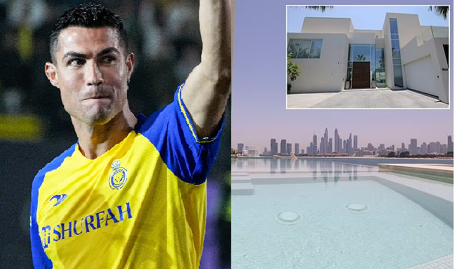 Cristiano Ronaldo Acquires Luxe Mansion on Dubai's 'Billionaires Island'(Photos)