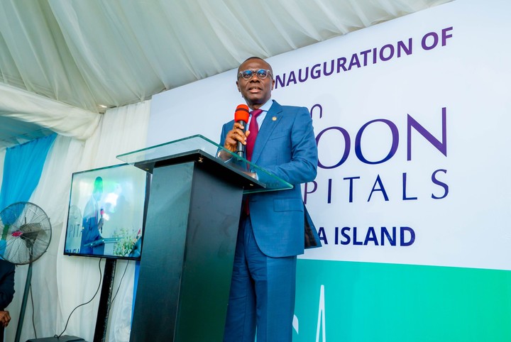 Governor Sanwo-Olu Inaugurates Iwosan-Lagoon Hospital on Victoria Island