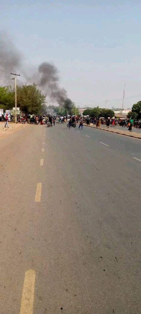 Protests Disrupt Lafia After Supreme Court Backs Governor Abdullahi Sule (Photos)