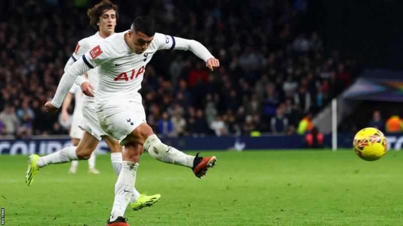 Tottenham vs Burnley: Pedro Porro's Stunning Goal Secures Tottenham's FA Cup Progress Against Burnley