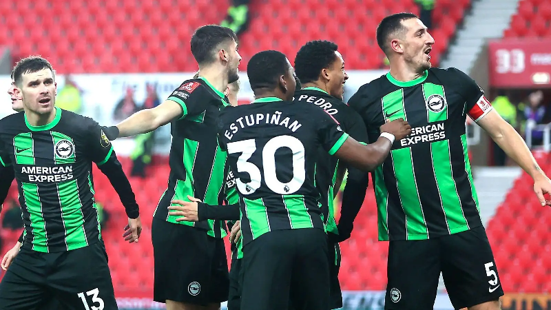 Stoke City vs Brighton: Joao Pedro's Late Brace Secures Thrilling 4-2 Comeback Win for Brighton Against Stoke in FA Cup