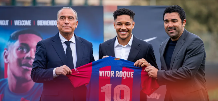 Vitor Roque's Dream Unveiling at FC Barcelona