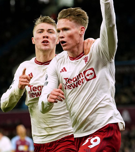 Aston Villa vs Man United: Manchester United's McTominay Seals Vital Win Against Aston Villa with Late Header, Boosts Champions League Hopes