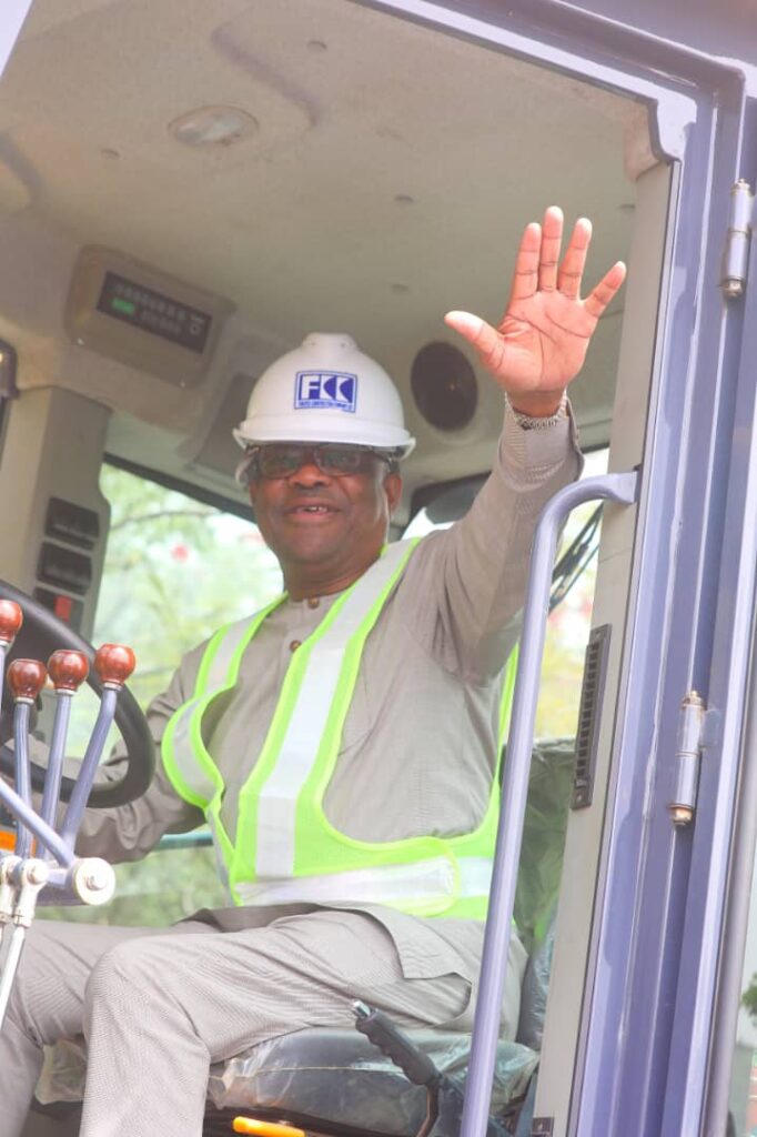 Wike Begins Road Repair in Maitama, Garki, and Utako Districts
