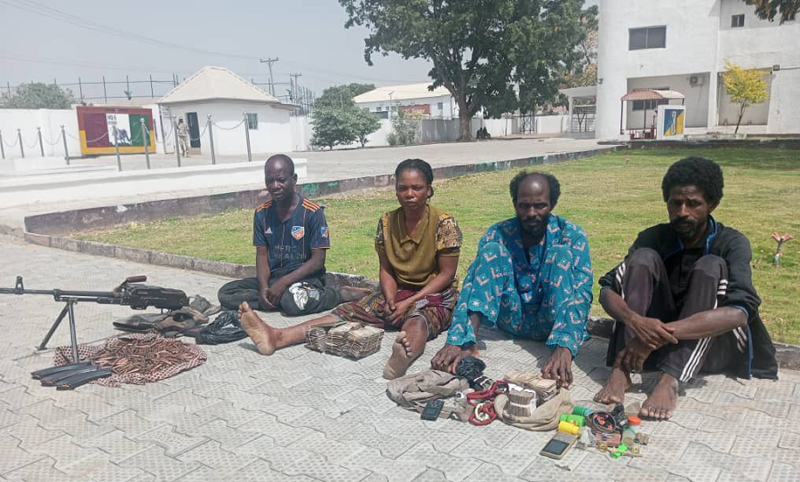 Troops Apprehend Female Kidnapper, Notorious Gunrunner, and Insurgents in Taraba State, Recover Arms, Ammunition, and Cash