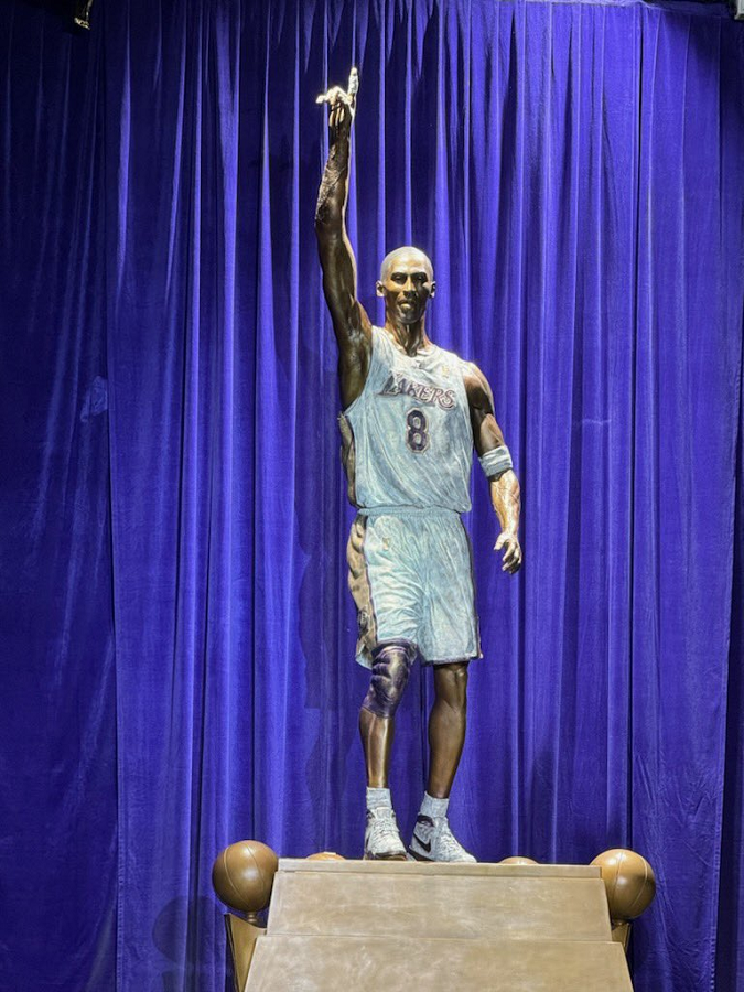 Kobe Bryant Statue Unveiled at Crypto.com Arena