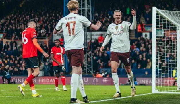 Luton Town vs Man City: Erling Haaland Fires Manchester City to FA Cup Quarter-Finals with Stunning Five-Goal Display