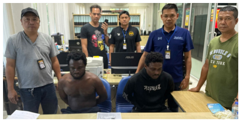 Two Nigerian Men and Thai Woman Arrested for Romance Scam in Thailand
