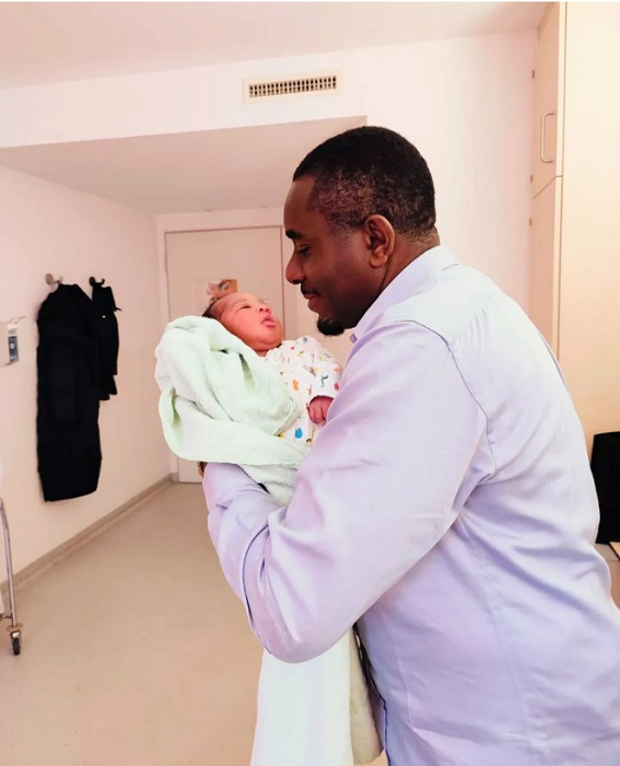 Nollywood Star Emeka Ike Celebrates Birthday with Arrival of New Baby Girl