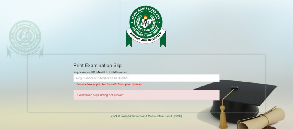 Print and Reprint Your 2024 JAMB Exam Slip Now: Step-by-Step Guide for Candidates
