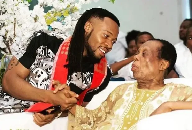 Flavour N’abania Mourns Father’s Passing with Heartfelt Tribute