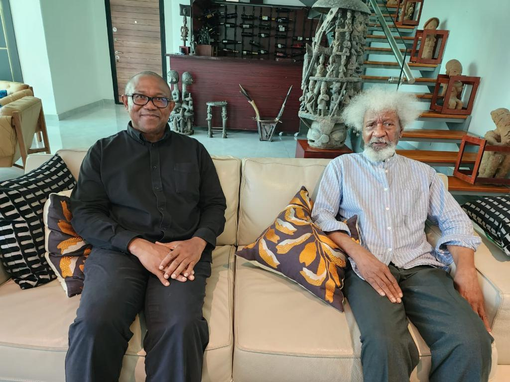 Peter Obi not fit to lead Nigeria — Wole Soyinka