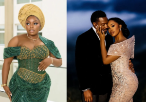 Actress Bisola Aiyeola Denies Rumors About Sharon Ooja's Marriage To Ugo Nwoke