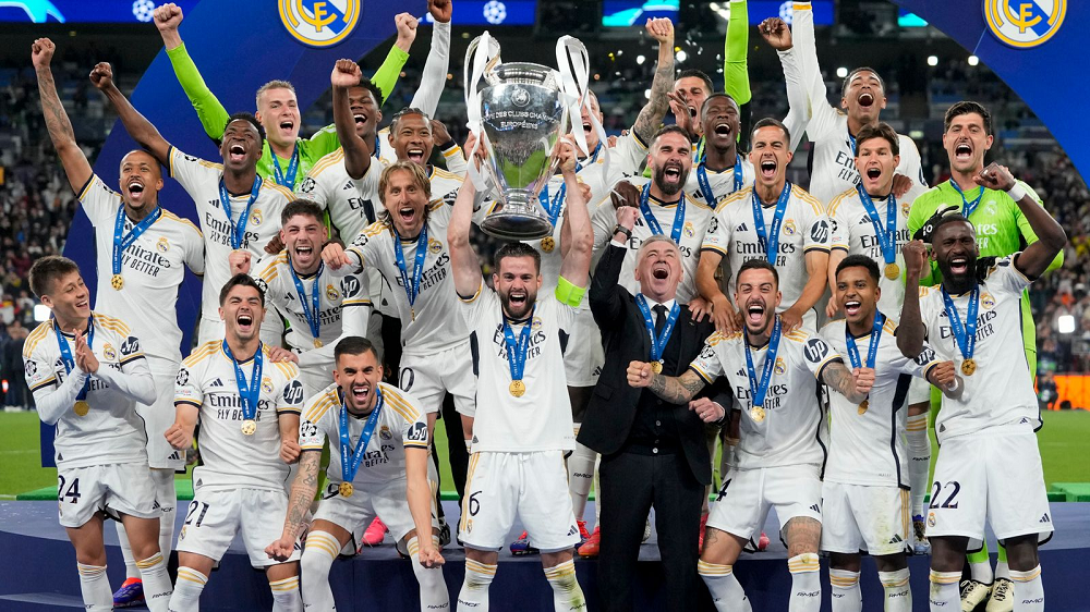 Real Madrid Wins 15th Champions League Title, Defeats Borussia Dortmund 2-0