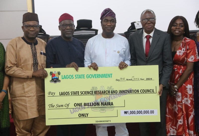 Lagos State Grants ₦1 Billion to LASRIC for Science and Innovation