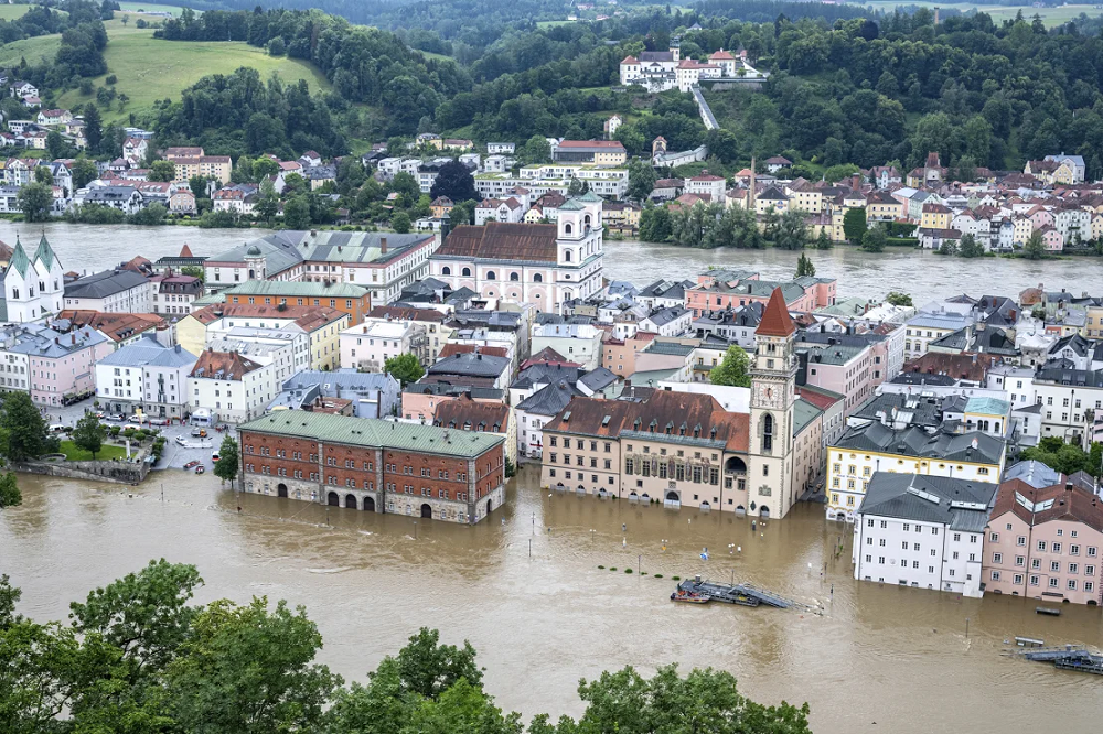 Deadly Floods Engulf Southern Germany and Spread Along the Danube