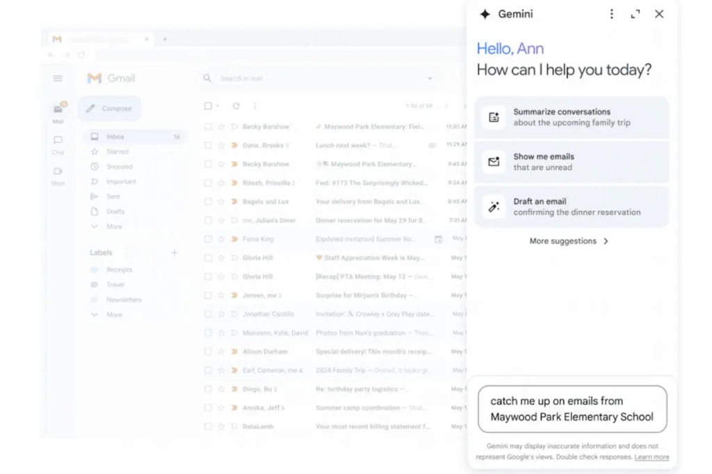 Gmail Introduces AI-Powered Summarize Feature and Gemini Sidebar for Enhanced Productivity