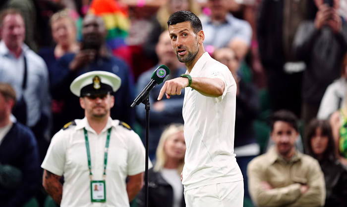 Novak Djokovic Criticizes 'Disrespectful' Wimbledon Crowd