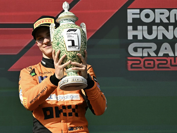 Oscar Piastri Secures First F1 Victory in Hungarian GP, Leading McLaren to 1-2 Finish