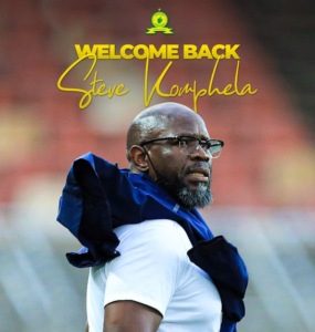 Mamelodi Sundowns Appoint Steve Komphela as Senior Coach