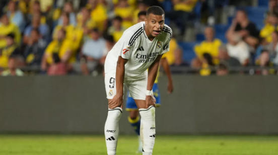 Real Madrid Struggle in 1-1 Draw Against Las Palmas as Mbappé’s Goal Drought Continues