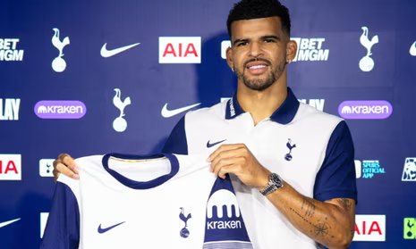 Tottenham Secure £65m Deal for Bournemouth Striker Dominic Solanke