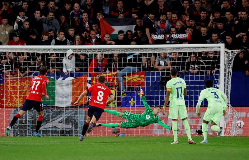 osasuna vs barcelona