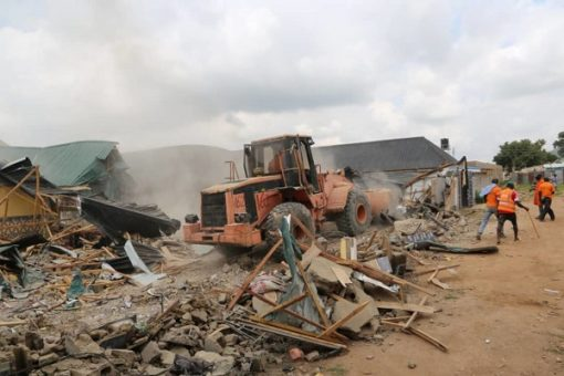 FCTA demolishes houses in Lugbe