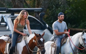 Gisele Bündchen and Joaquim Valente