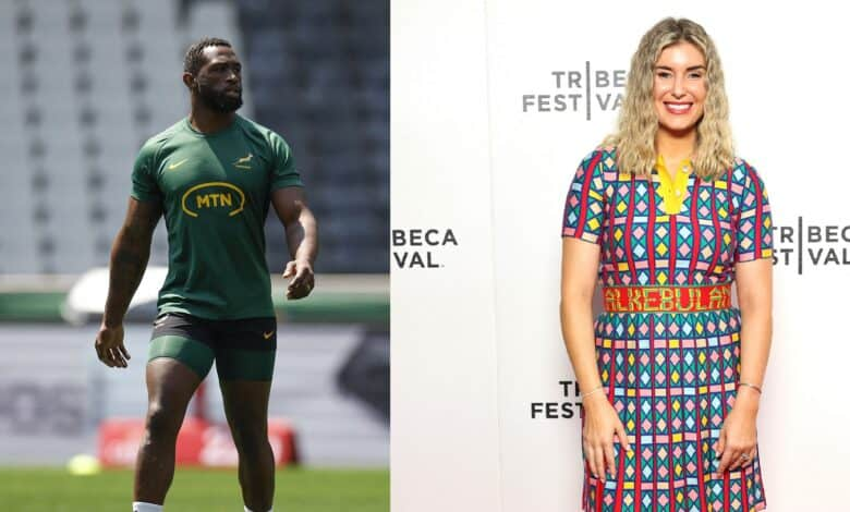 Siya and Rachel Kolisi