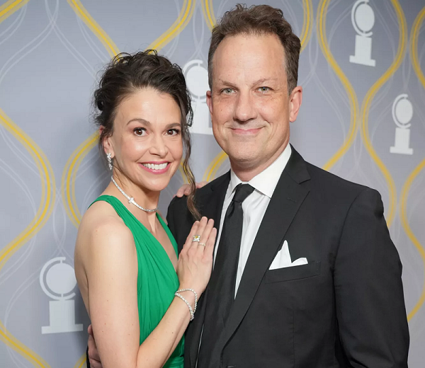 Sutton Foster and Ted Griffin